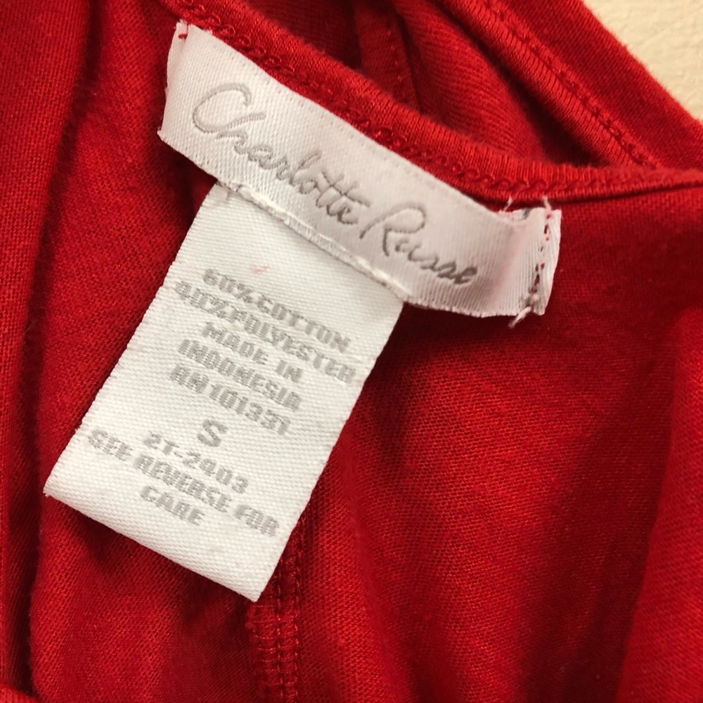 Red Tank Top - Picture 3 of 3